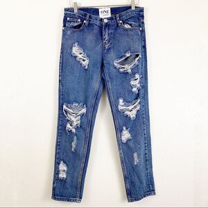 One Teaspoon Awesome Baggies Jeans Size 26